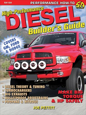 cover image of High-Performance Diesel Builder's Guide